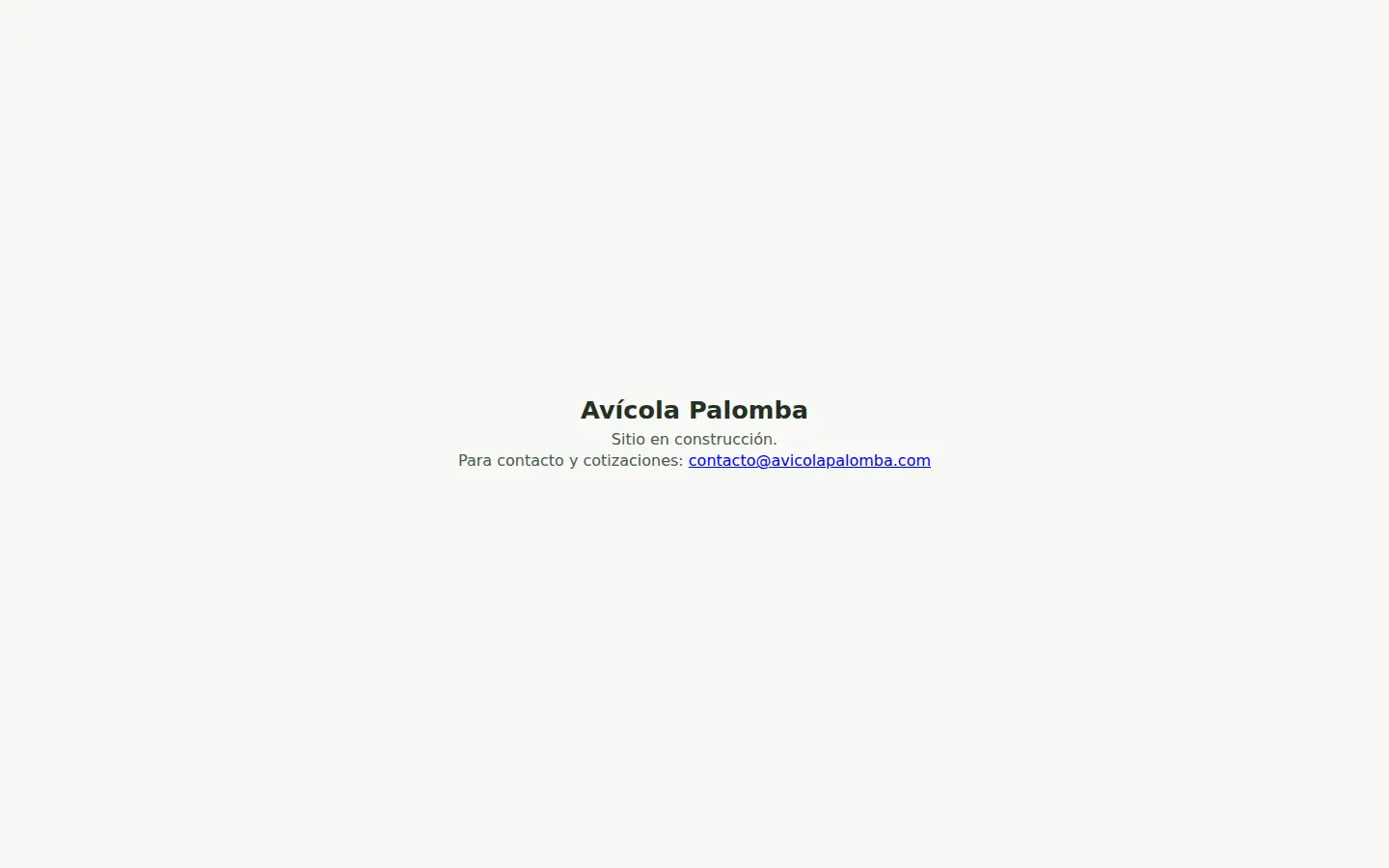 Avícola Palomba