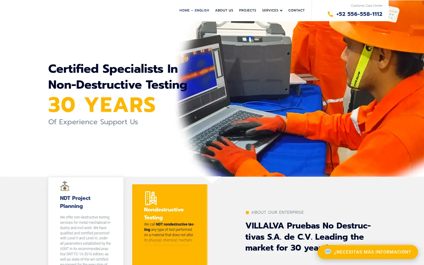 Villalva NDT